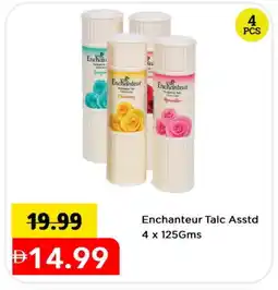 Mark & Save Enchanteur Talcum Powder offer