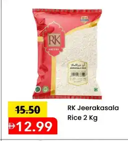Mark & Save RK Jeerakasala Rice offer