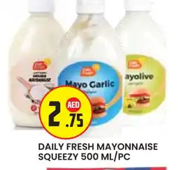 Baniyas Spike Hypermarket DAILY FRESH Mayonnaise offer