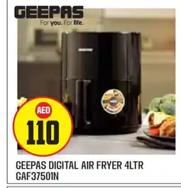 Baniyas Spike Hypermarket GEEPAS Air Fryer offer