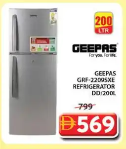 Grand Hyper Market GEEPAS Refrigerator offer