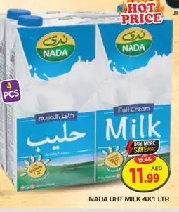 Baniyas Spike Hypermarket NADA Long Life / UHT Milk offer