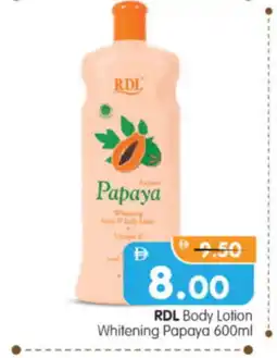 Al Madina Hypermarket RDL Body Lotion & Cream offer