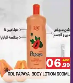 Baniyas Spike Hypermarket RDL Body Lotion & Cream offer