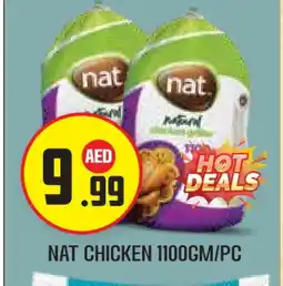 Baniyas Spike Hypermarket NAT Frozen Whole Chicken offer