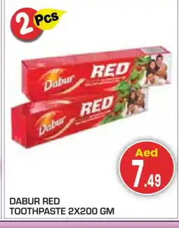 Baniyas Spike Hypermarket DABUR RED Toothpaste offer