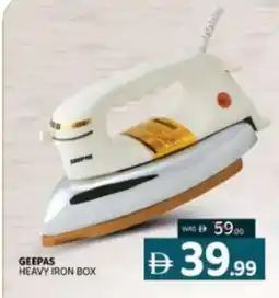 Al Madina GEEPAS Ironbox offer