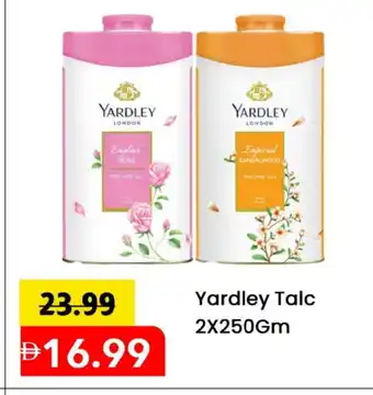 Mark & Save YARDLEY Talcum Powder offer