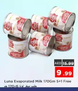 Nesto LUNA Evaporated Milk offer