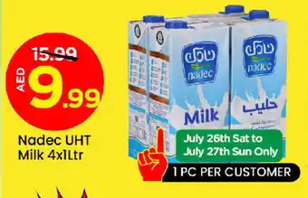 Mark & Save NADEC Long Life / UHT Milk offer