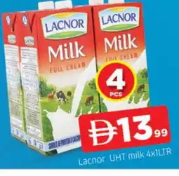Al Madina LACNOR Full Cream Milk offer