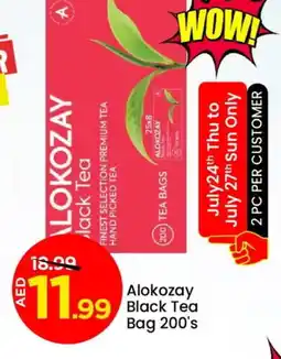 Mark & Save ALOKOZAY Tea Bags offer