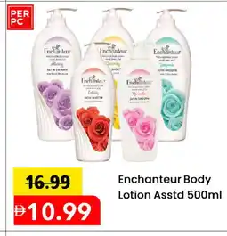 Mark & Save Enchanteur Body Lotion & Cream offer