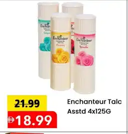 Mark & Save Enchanteur Talcum Powder offer