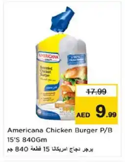 Nesto AMERICANA Chicken Burger offer