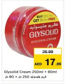 Nesto GLYSOLID Face cream offer