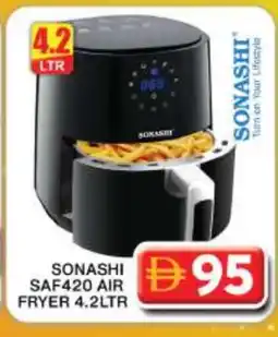 Grand Hyper Market SONASHI Air Fryer offer