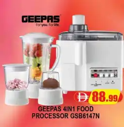 Al Madina GEEPAS Food Processor offer