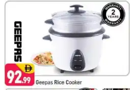Shaklan GEEPAS Rice Cooker offer