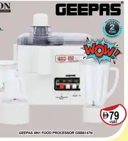 Al Madina GEEPAS Food Processor offer