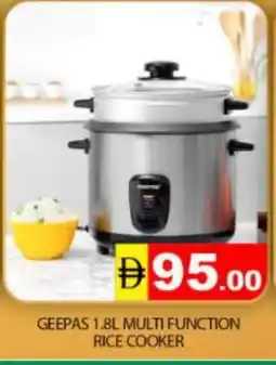 Mango Hypermarket LLC GEEPAS Rice Cooker offer