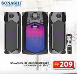 Grand Hyper Market SONASHI Speaker offer