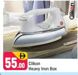 Shaklan CLIKON Ironbox offer