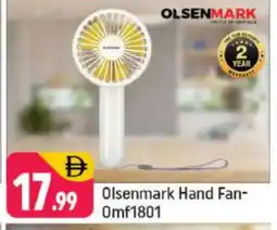 Shaklan OLSENMARK Fan offer