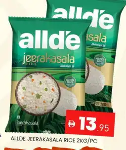 Al Madina ALLDE Jeerakasala Rice offer