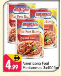 Shaklan AMERICANA Fava Beans offer