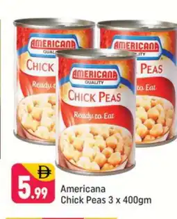 Shaklan AMERICANA Chick Peas offer