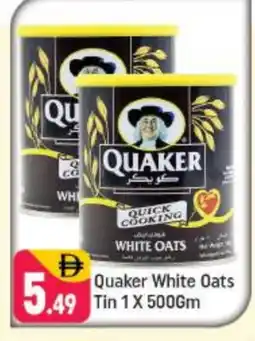 Shaklan QUAKER Oats offer