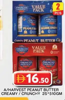 Grand Hyper Market AMERICAN HARVEST Peanut Butter offer