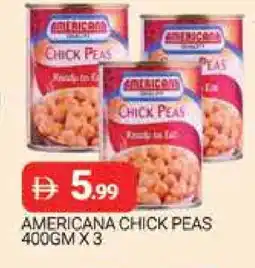 Al Madina AMERICANA Chick Peas offer
