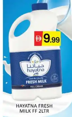 Mango Hypermarket LLC HAYATNA Full Cream Milk offer