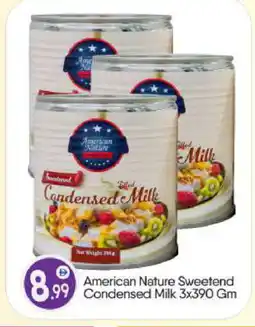 Bigmart AMERICAN NATURE Condensed Milk offer