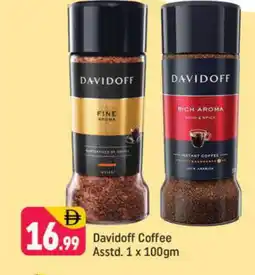 Shaklan DAVIDOFF Coffee offer