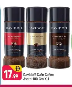 Shaklan DAVIDOFF Coffee offer