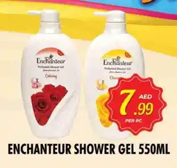 Night to Night Hypermarket Enchanteur Shower Gel offer