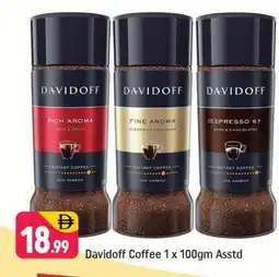 Shaklan DAVIDOFF Coffee offer
