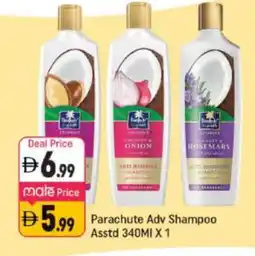 Shaklan PARACHUTE Shampoo / Conditioner offer