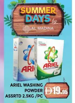 Al Madina ARIEL Detergent offer