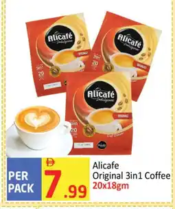 Delta Centre ALI CAFE Coffee 3in1 offer