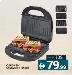 Al Madina CLIKON Sandwich Maker offer