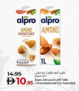 Lulu Hypermarket ALPRO Long Life / UHT Milk offer