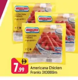 Shaklan AMERICANA Chicken Franks offer