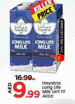 Mark & Save HAYATNA Long Life / UHT Milk offer