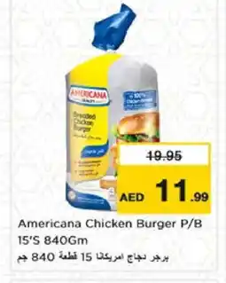 Nesto AMERICANA Chicken Burger offer