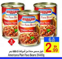 Sun and Sand Hypermarket AMERICANA Fava Beans offer