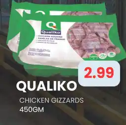 Zain Hypermarket QUALIKO Chicken Gizzard offer